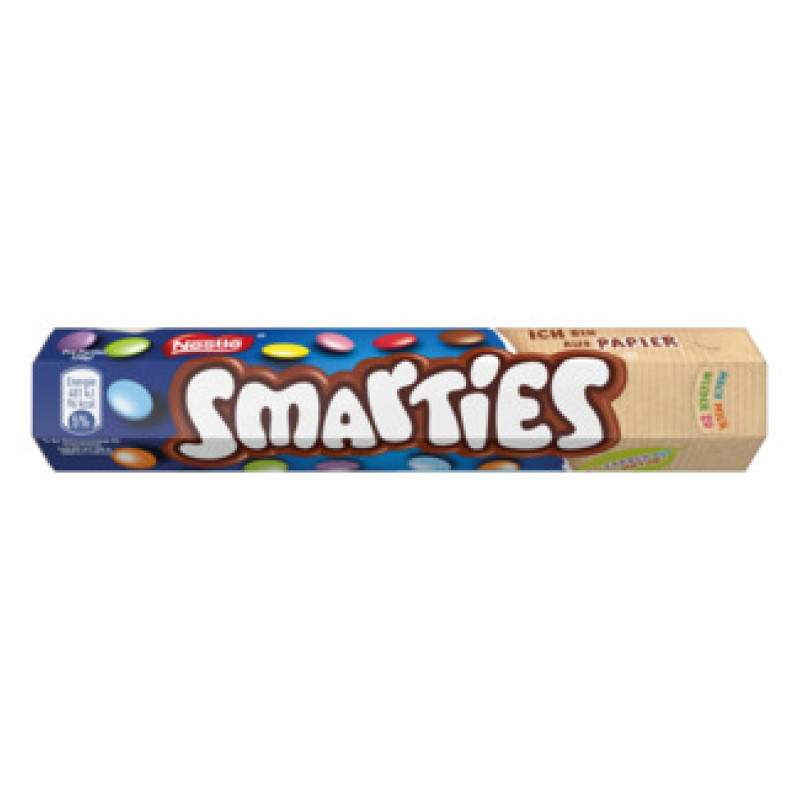 Smarties tube chocolate dragees 130g