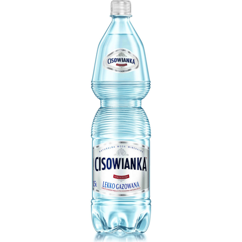 Cisowianka Niskosodowa viegli gāzēts minerālūdens 1.5L