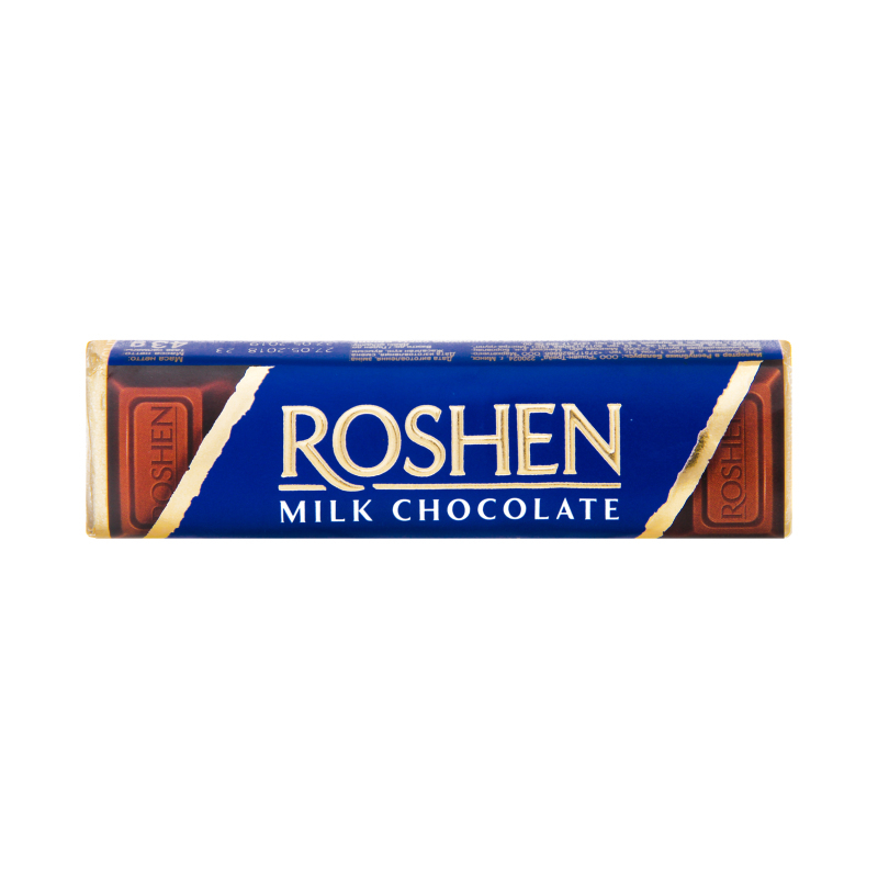 ROSHEN milk chocolate with creme brulee filling 43g