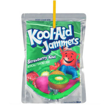 Kool Aid Jammers juice drink with strawberry, kiwi flavor 180ml