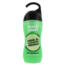 Xpel Fresh Start piparmētru un gurķu dušas želeja ar ēteriskajām eļļām 420ml