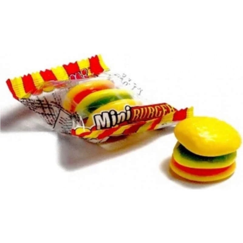 Trolli Miniburger jelly candy - burger 10g x1