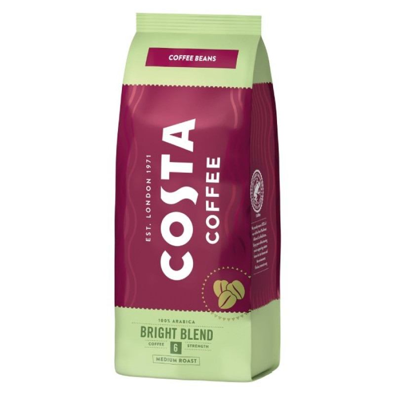 Costa Bright coffee beans 500g