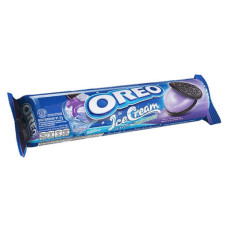 OREO ICE CREAM BLUEBERRY cepumi ar melleņu un saldējuma pildījumu 137g