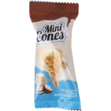 Becky's chocolate cones with coconut cream 10g