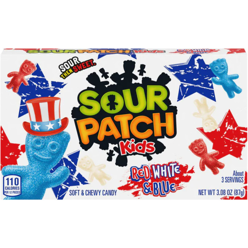 Sour Patch želejas konfektes 87g