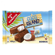 G&G Cocos Island Mini chocolate-coconut bars 400g