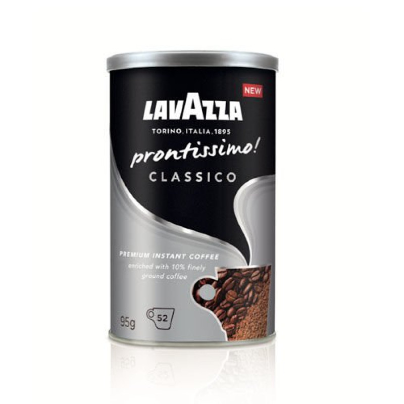 Lavazza Prontissimo Classico instant and ground coffee blend 95g