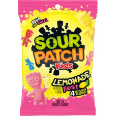 SOUR PATCH Kids Lemonade Fest želejas konfektes 102g