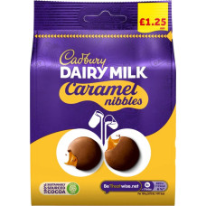 Cadbury chocolate candies with caramel filling 95g