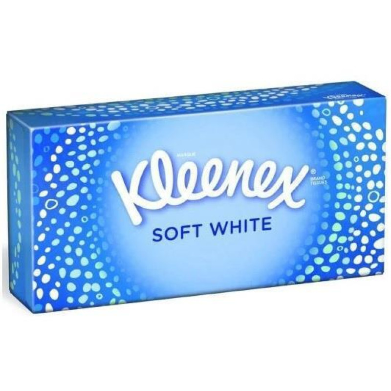 KLEENEX Soft White salvetes - 2 slāņi, 70gab