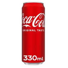 COCA-COLA gāzēts dzēriens, bundžā 330ml