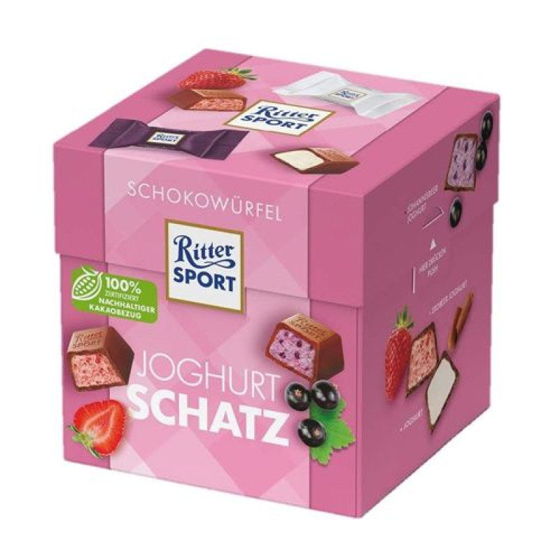 Ritter Sport yogurt chocolate pieces assorted 176g