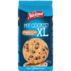 Nacional cookies with milk chocolate drops 180g