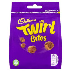 Cadbury Twirl šokolādes konfektes 94g