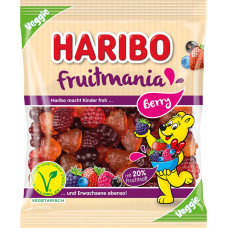 Haribo Fruitmania Berry želejas konfektes ar ogu garšu 175g