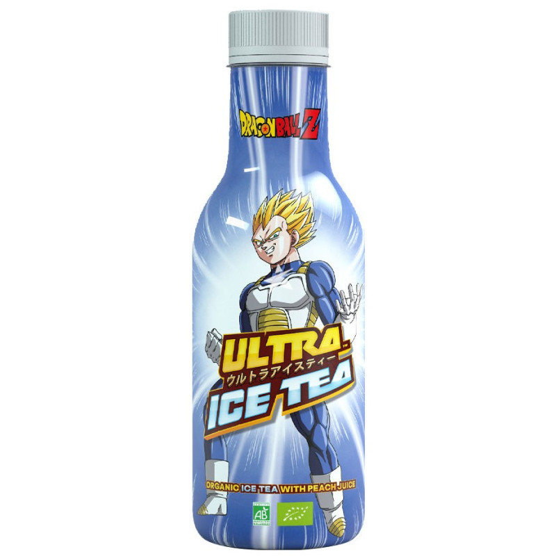 Vegeta Dragonball Z white iced tea with peach juice 500ml