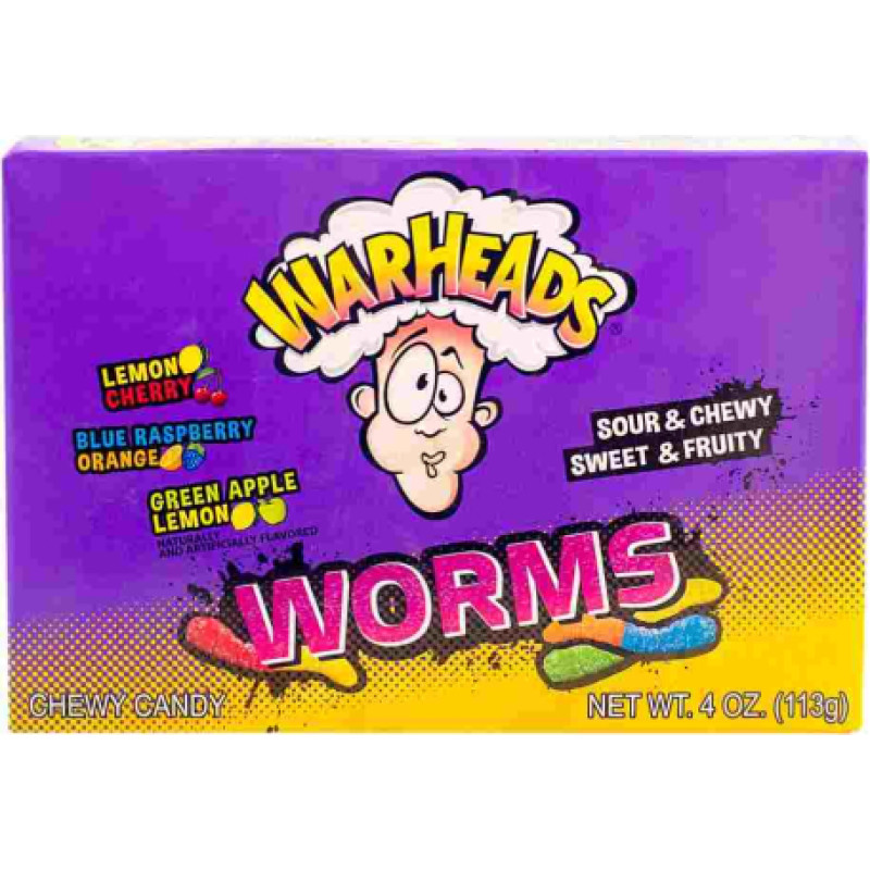 WarHeads worms candy 113g