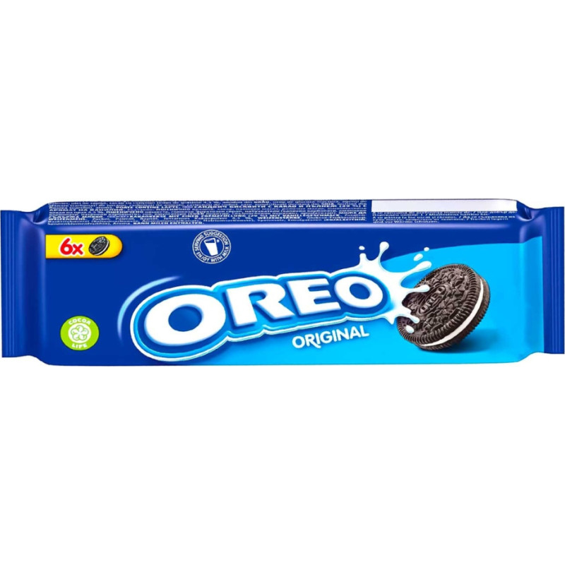 Oreo Original cepumi ar vaniļas garšas krēma pildījumu 66g