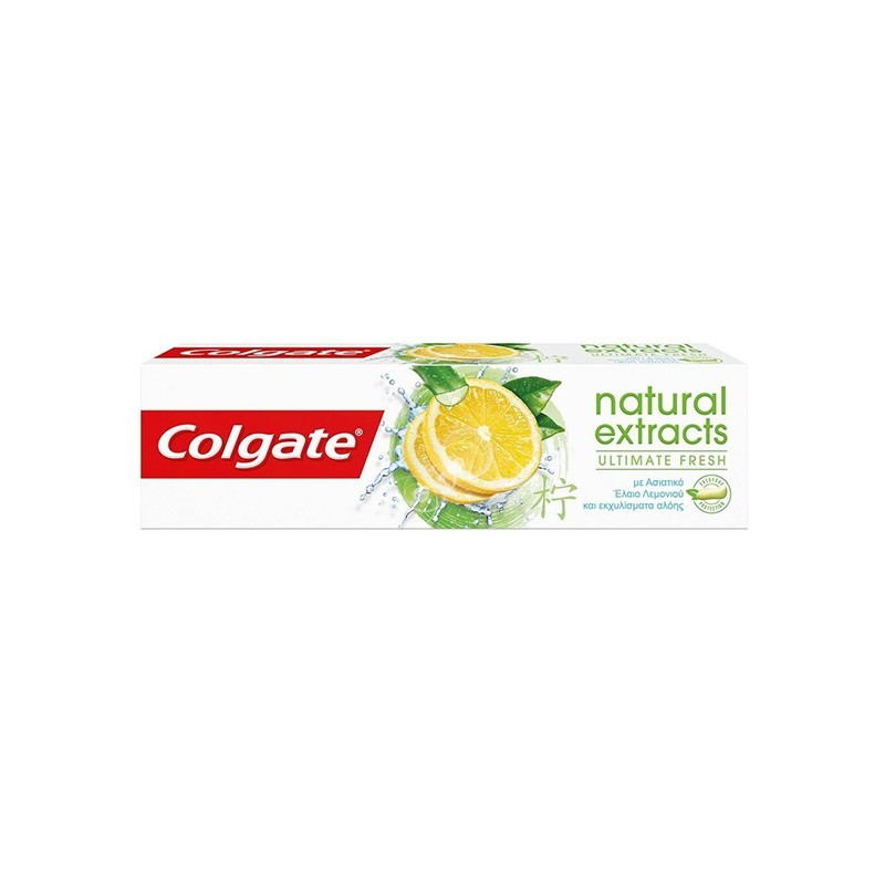 Зубная паста Colgate Natural Extracts с экстрактом лимона для свежести полости рта 75 мл