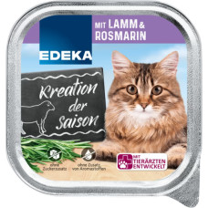 Edeka pastēte kaķiem ar jēru un rozmarīnu 100g