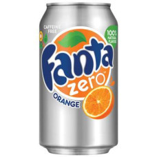 Fanta Zero gāzēts dzēriens 0.33L