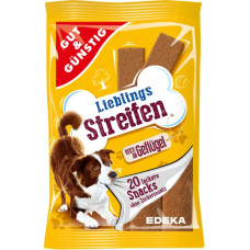 G&G Streifen Geflugel dog biscuits with poultry flavour x20 200g