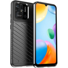 Ilike Aizmugurējais vāciņš iLike Xiaomi Redmi 10C / Poco C40 Thunder Case Flexible armored cover Black