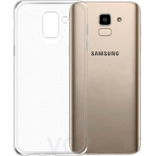 Evelatus Aizmugurējais vāciņš Evelatus Samsung Galaxy J6 Plus Clear Silicone Case 1.5mm TPU Transparent