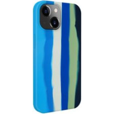 Evelatus Aizmugurējais vāciņš Evelatus Apple iPhone 15 Plus Silicone case Multi-Colored Blue