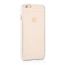 Hoco Aizmugurējais vāciņš Hoco Apple Apple iPhone 6 / 6S Defender waffle series HI-T033 Silver