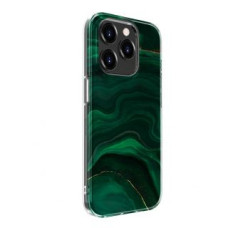 Evelatus Aizmugurējais vāciņš Evelatus Apple iPhone 15 Pro Max PC Customized Print Design Marble Green