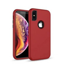 Ilike Aizmugurējais vāciņš iLike Samsung Galaxy A10 Defender Solid 3in1 case Red