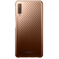 Samsung Aizmugurējais vāciņš Samsung  Galaxy A7 2018 Gradation Cover Gold