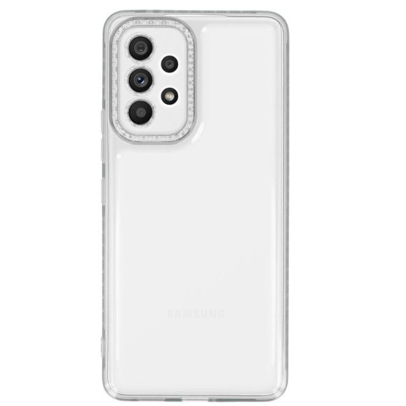 Ilike Aizmugurējais vāciņš iLike Samsung GALAXY A34 5G CRYSTAL DIAMOND 2MM CASE Transparent