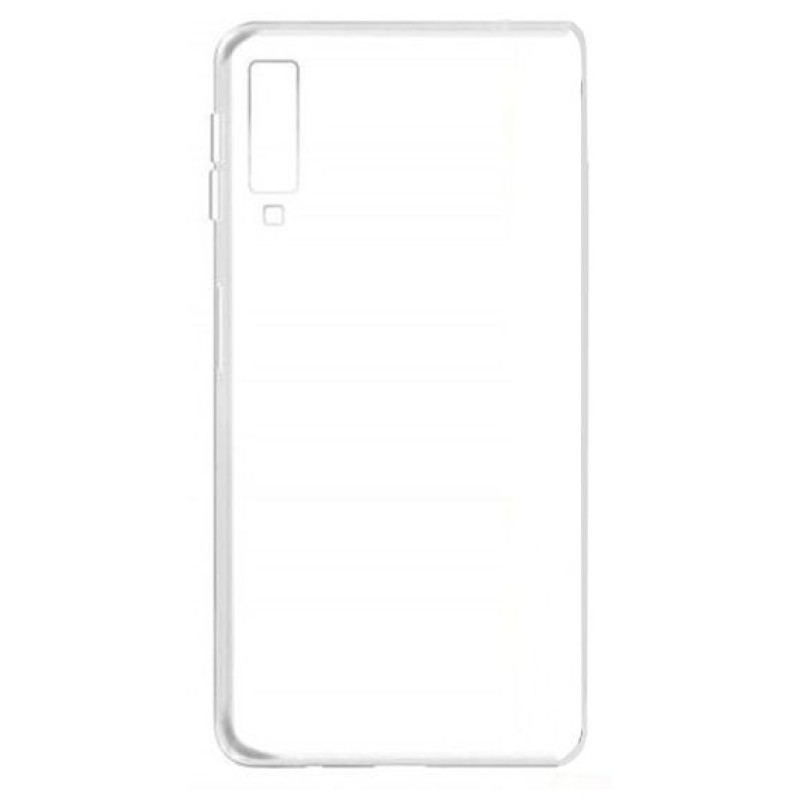 Greengo Aizmugurējais vāciņš GreenGo Samsung A7 2018 TPU Ultra Slim 0.3 mm Transparent