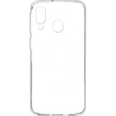 Ilike Aizmugurējais vāciņš iLike Samsung Samsung A40 Tactical TPU case Transparent