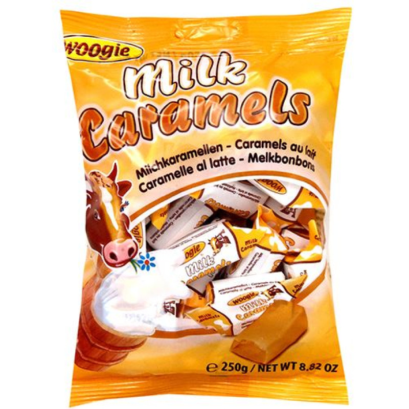 Woogie milk caramels 250g