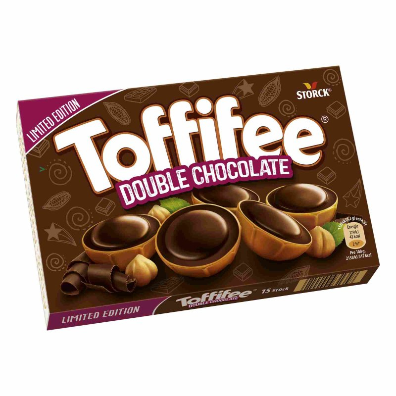 Toffifee double chocolate candies 125g