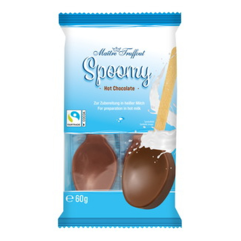 Maitre Truffout hot chocolate spoons 2pcs. 60g