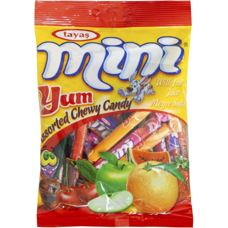 TAYAS MiniYum assorted chewy candies 170g