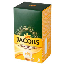 Палочки ванильные Jacobs Cappuccino x8 120г