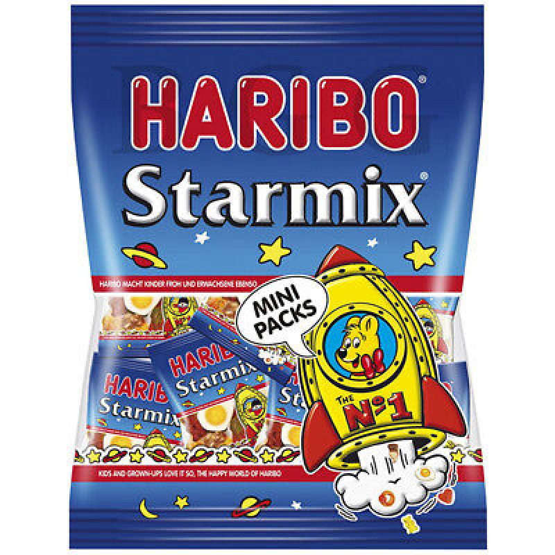 Haribo Starmix želejas konfekšu izlase 10gab, 250g