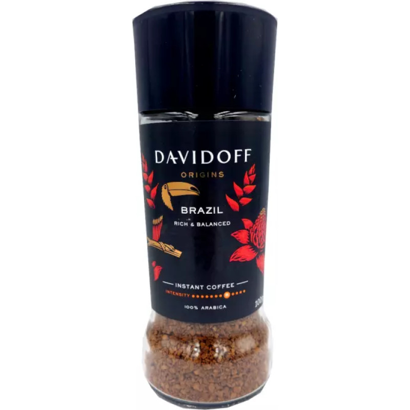 DAVIDOFF Origins Brazil instant coffee 100g