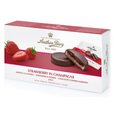 Anthon Berg Strawberry In Champagne chocolate candies - strawberries in champagne 220g