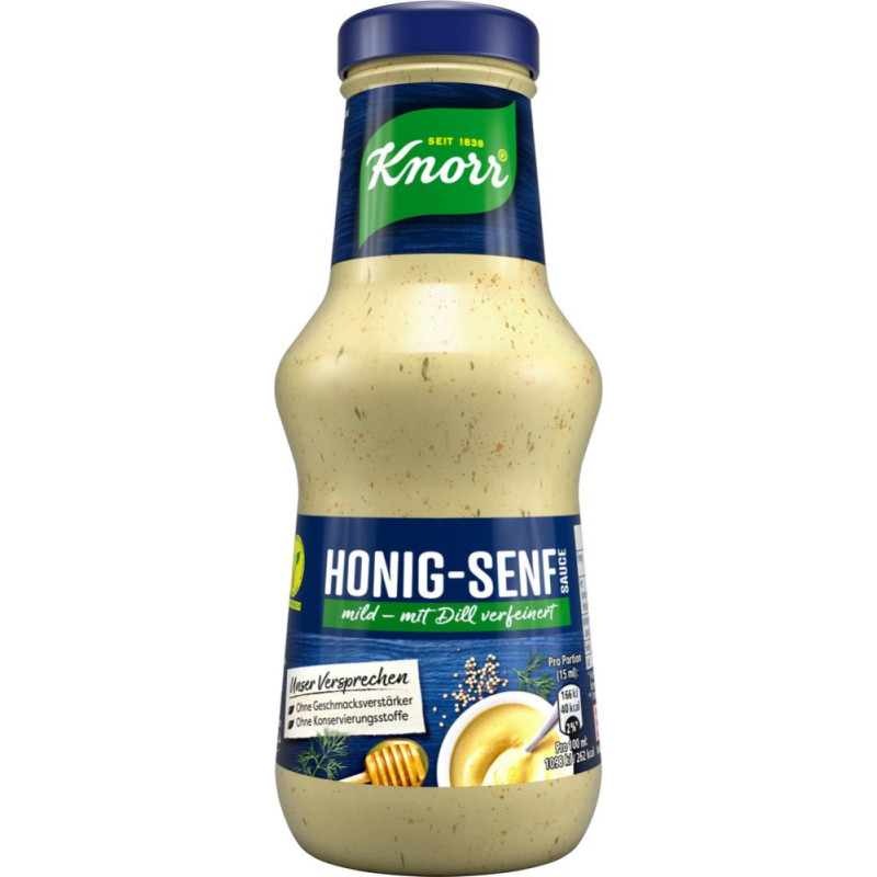 Knorr Honig Senf medus sinepju mērce 250ml