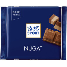 Ritter Sport Nougat milk chocolate with hazelnuts 100g