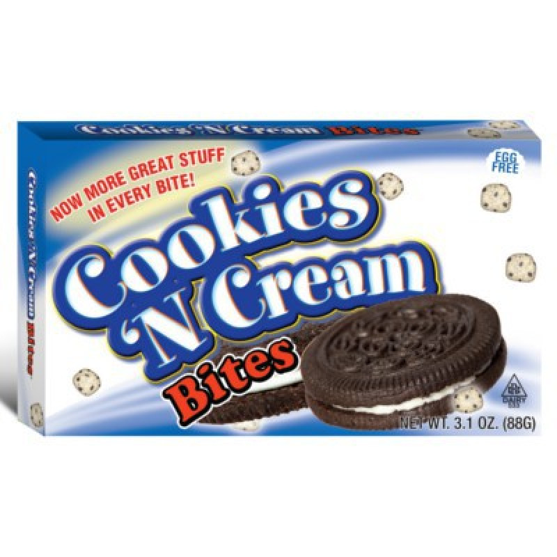 Cookie Dough Cookies N Cream balls with cookie and cream flavor 88g