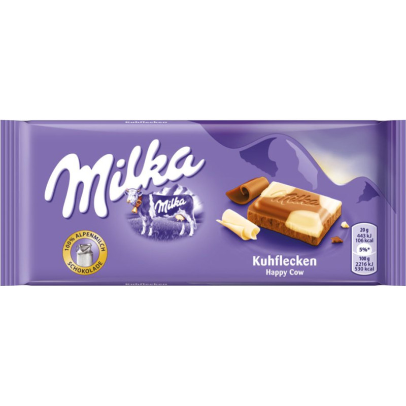 Milka Happy Cow milk chocolate 100g