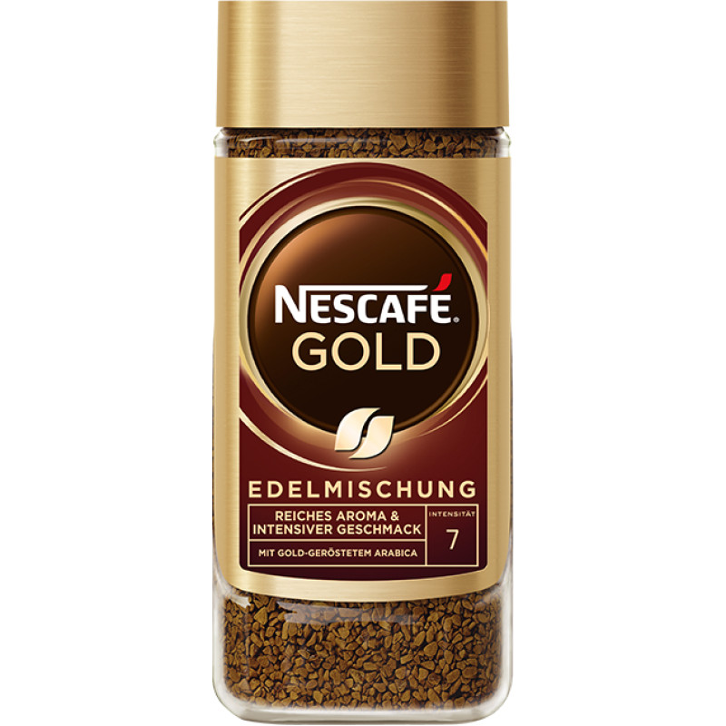 Кофе Nescafe Gold растворимый 100г.